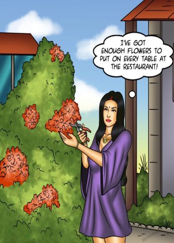 Cover of Savita Bhabhi 147 - The Artist's Muse 2